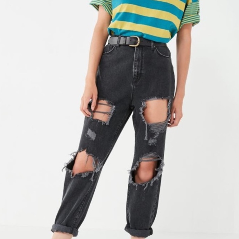 Urban Outfitters Distressed Mom Jeans